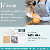 HOMERHYME Microfiber Cleaning Cloth