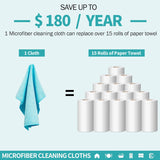 HOMERHYME Microfiber Cleaning Cloth