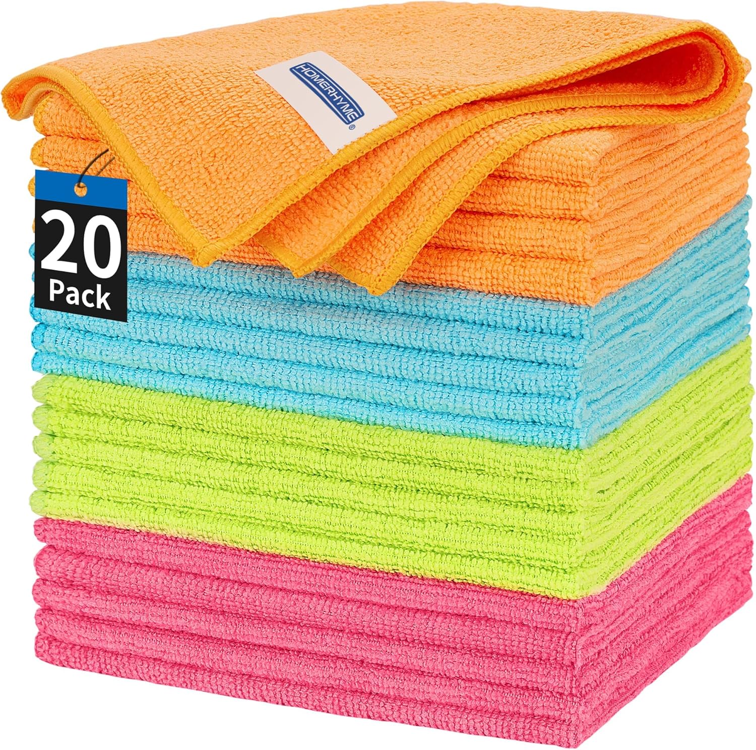 HOMERHYME Microfiber Cleaning Cloth